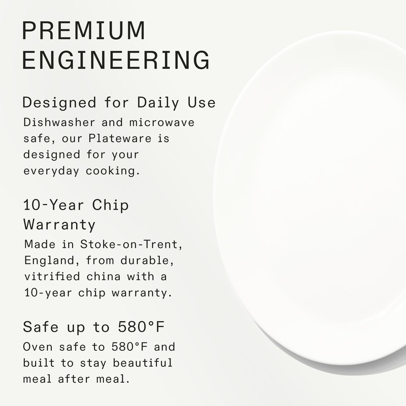 Made In Cookware - Serving Platter - White - Porcelain
