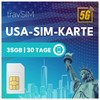 travSIM USA SIM Card | 35GB Mobile Data with 4G/5G