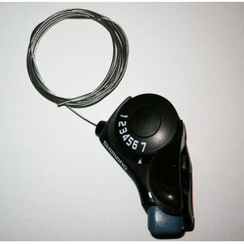 SHIMANO Tourney SL-TX30 7-Speed Black/Silver