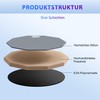 12" Adjustable Drum Practice Pad Set with Stand and Storage