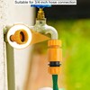 3/4 Inch Hose Connector, Outdoor Hose Faucet Adapter, Garden Hose