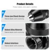 4486 Drill Chuck for Dremel, Ancable Keyless Chuck for Dremel