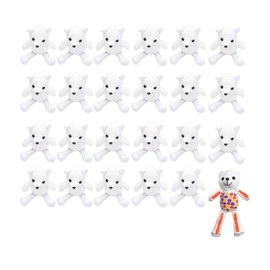 Decorate Your Own Bear, Kit Includes 24 Bears, Decorate Using Fabric Markers or Paint, Create Your own Desk Friend in The Classroom!
