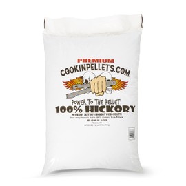 CookinPellets Premium Hickory Grill Smoker Smoking Wood Pellets and Perfect Mix Hickory Cherry, Hard Maple, Apple Wood Pellets, 40 Pound