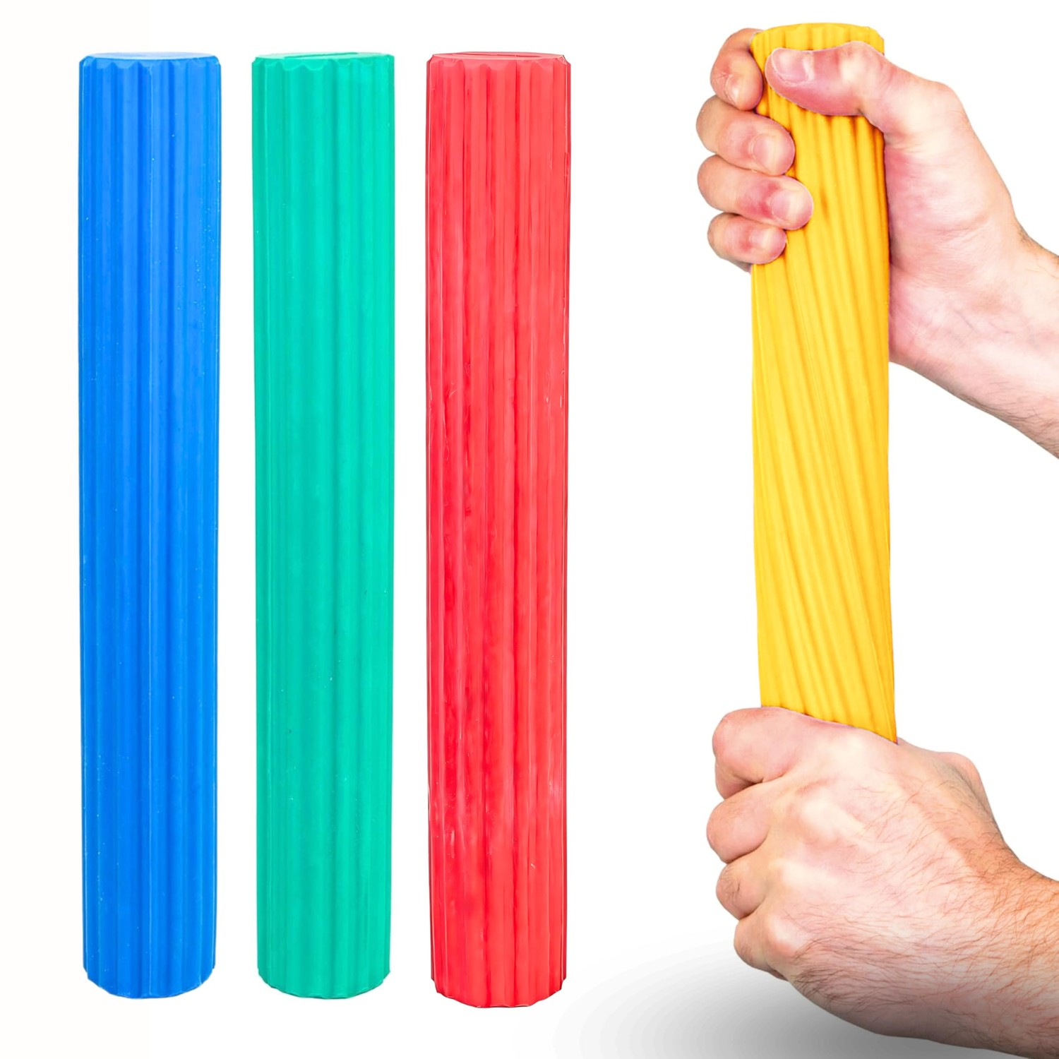 Fair Move Flex Rod Yellow - Flexible Exercise Rod Bending Bar - Hand ...