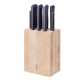 Opinel - Beech Wood Knife Storage Block - Simple and elegant design - Your kitchen knives always at hand and protected - for 9 knives