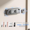 MUSTORN Retractable Washing Line Outdoor, Non-Sagging Double Clothes Line Extendable