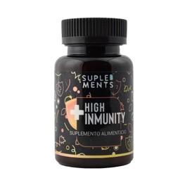 Ebien | High Inmunity | Cardio | Inmunidad | 90 Cápsulas | Suplemento alimenticio