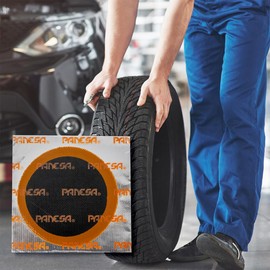 Parches Redondos "KN" para Cámara de Aire Hule Natural Flexible para Vulcanización en Frío Para Bicicletas, Motos y Autos Alta Adhesión