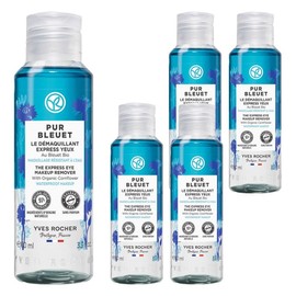 Yves Rocher Pure Blue Express Makeup Remover, 100ml, 5 pcs / 이브로쉐 퓨어블루에 익스프레스 메이크업 리무버, 100ml, 5개