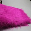 YANGUANG Purple Faux Fur Fabric Long Stack 12 cm Luxury