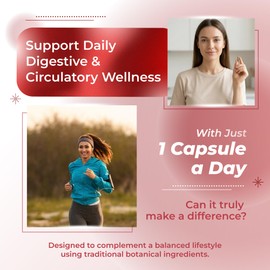 Cayenne Pepper, with Ginger, Turmeric, Cinnamon, Black Pepper - Digestion Support (150-day Supply)