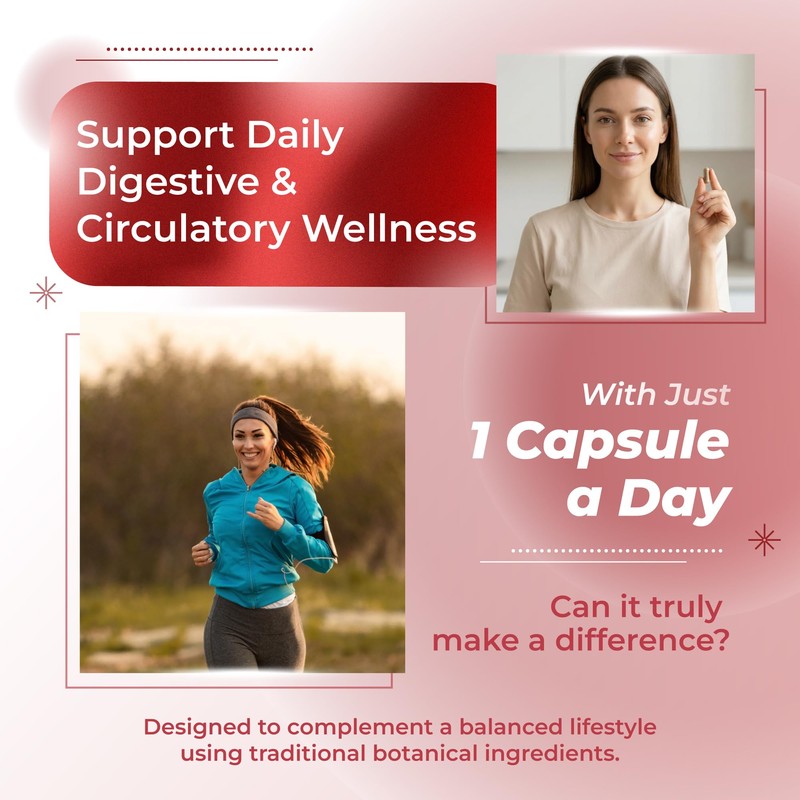 Cayenne Pepper, with Ginger, Turmeric, Cinnamon, Black Pepper - Digestion