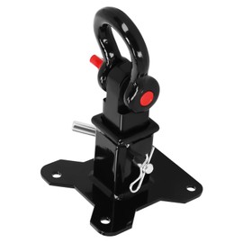 maXpeedingrods UTV Rear Class 3 Trailer Hitch, 2 Inch Receiver, Tow Hitch Receiver with 7/8"' D Ring Shackle for Polaris RZR XP 1000 4WD 2014-2025