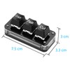 SinLoon Mini teclado de 3 teclas para copiar y pegar