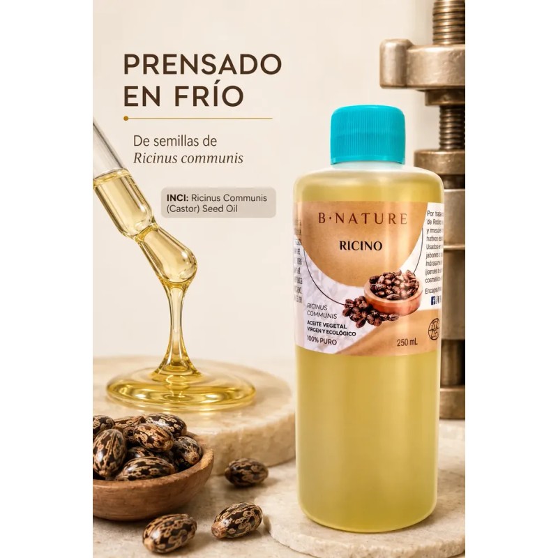 B Nature - Aceite De Ricino B Nature Puro Cosmético