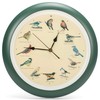 Mark Feldstein, The Original Singing Bird Wall Clock, 13 Inch,