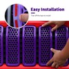 SQQP Front Grill Insert Mesh Grille Inserts Cover Kit 7Pcs