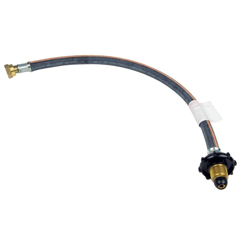 750mm (75cm) Handwheel POL x W20 Pigtail - Caravan/Motorhome Propane
