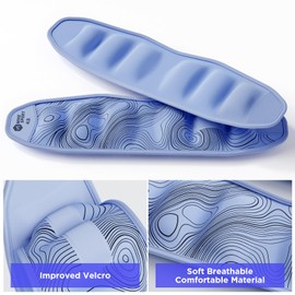 M Mike Sport Ankle Weights 1 Pair 2 4 6 8 10 Lbs Wrist Leg Arm Weights for Women Men Kids, Strength Training Wrist and Ankle Weights Sets for Walking Fitness Gym Workout, 4 lbs Each