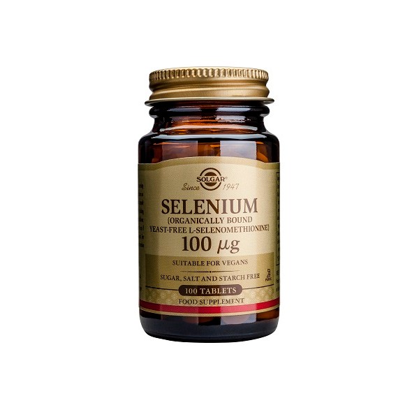 Solgar Selenium 100mcg Tablets 100