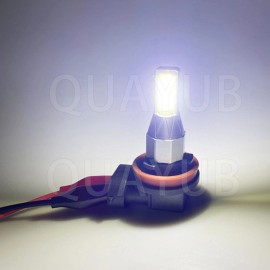 QUAYUB For Subaru Outback 2010-2014 H11 LED Fog Light Bulbs High Power Lamps 6000K 2pcs