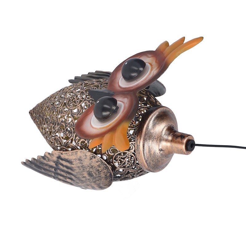 Hanging Solar Light LED IP55 Waterproof Night Owl Design Peaceful