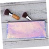 FOMIYES Fish Scale Sequin Makeup Bag Toiletry Bag Travel Tote