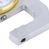 Thickness Gauge Round Dial Accuracy Measuring Tool Flat Pointed Head