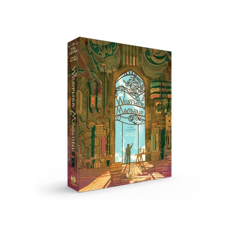 Weather Machine Board Game with Upgrade Pack and Metal Nobel