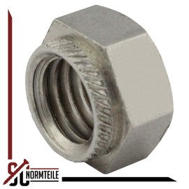 Hexagonal Insert Nuts/Set Nuts - M4 - (Pack of 10) - Made of Stainless Steel A2 (V2A) - Impact Nut - Niro - SC9120 | SC-Normteile®