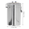 Goat Milking Machine, 2000 ml Manual Milking Machine, Portable Manual