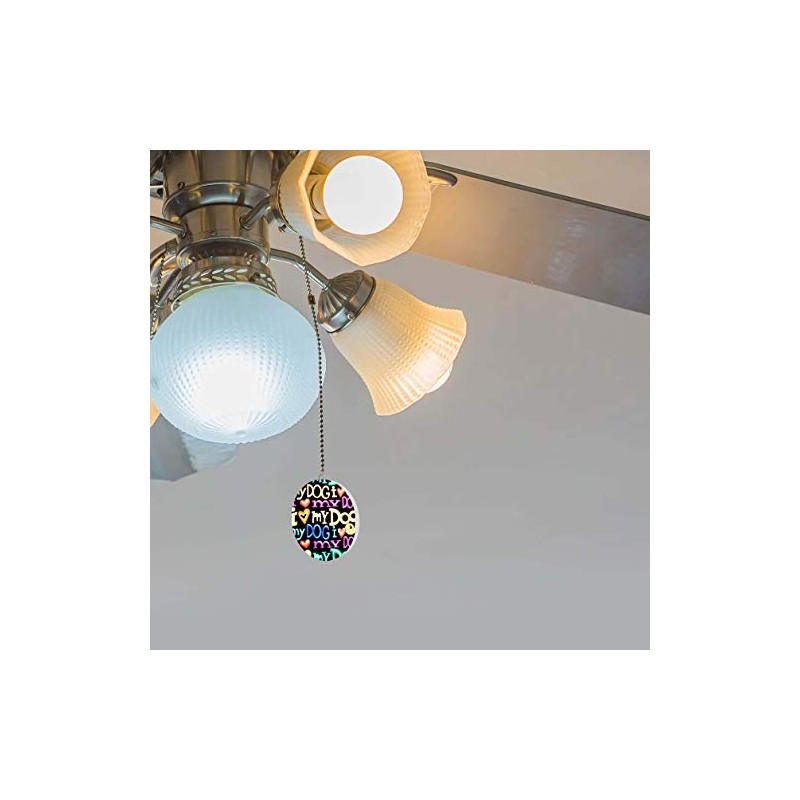 I Love My Dog Fan/Light Pull
