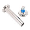 Alomejor 10pcs Inline Skating Screw Inline Skate Wheel Screw Replacement