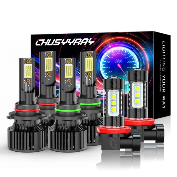CHUSYYRAY For Mitsubishi Outlander 2007-2013 6000K LED faro de niebla