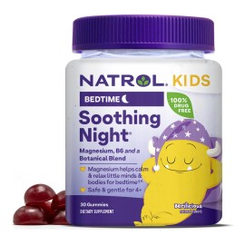 Suplementos Natrol Kids, Gomitas De Magnesio Relajantes Para