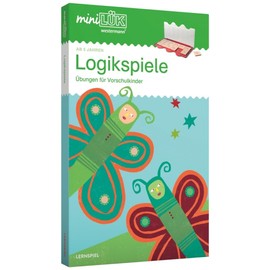 miniLÜK Logic Games Exercises for Preschool Children: For Preschool (miniLÜK Sets: Box + Exercise Book)