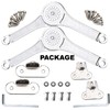 Lid Support Hinge, Heavy Duty Lid Stay Hinges with Soft