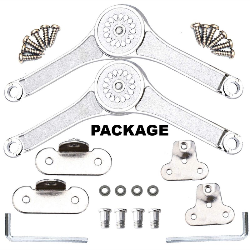 Lid Support Hinge, Heavy Duty Lid Stay Hinges with Soft