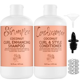 Leak-Proof Empty Shampoo Containers Bottles for Cruise: 32oz in Total - Reusable Funnels for Ships, Travel, Events, Concerts, Beach