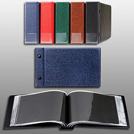 Prophila Collection kleines Postkarten- und Briefe-Album blau