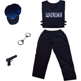 Cesar - F586 - Costume Policeman - 5/7 Years