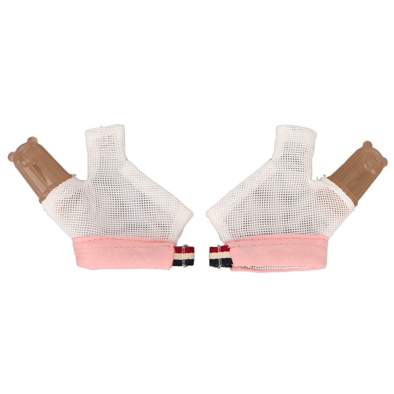 1 Pair Thumb Sucking Stop Glove Soft Adjustable with Buckle