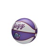 Wilson Team Retro Utah Jazz Outdoor Rubber Mini Basketball Size: