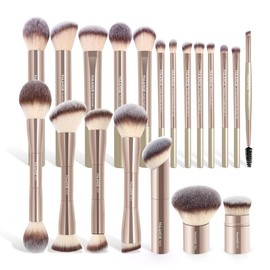 MAANGE Professional Makeup Brush Set, 20pcs/set Makeup Brush with Soft Bristles, Multifunctional Makeup Tool for Women & Girls
