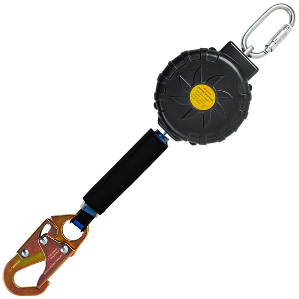 DIJJIG 6 ft.Fall Protection Automatic Return Rope、Polyester Webbing, Swivel top,