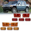 GTINTHEBOX Front Rear Cab Roof light Housing Kit Compatible with