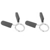 Topyond 2PCS Spring Collar Clips, 30mm Dumbbell Barbell Clamps, Comfortable