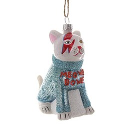 Cody Foster Meowie Bowie Cat Ornament