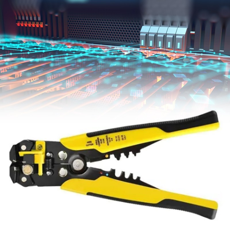 Wire Stripper Cutter Crimper Cable Pliers Hand Stripping Crimping Cutting